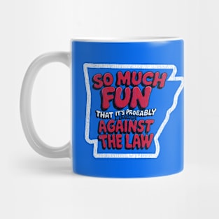 Arkansas Against the Law Mug